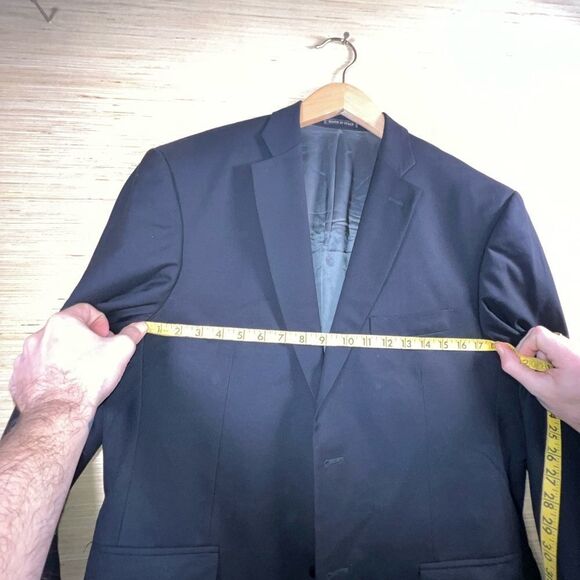 💙✨host PICK ✨💙 Bloomingdale’s CALVIN KLEIN MEN’S Blazer SIZE 40 100% WOOL - Picture 8 of 9